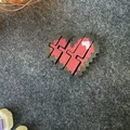 Móc khóa Flexy Heart Pixel - Thumbnail 1