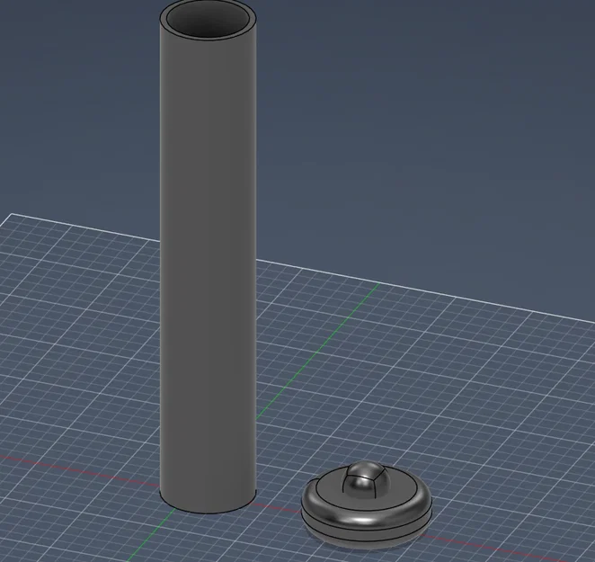 Ống đựng giấy cuộn, bằng cấp (Parchment Holder) in 3D tiện lợi - Image 1