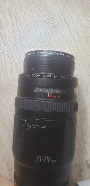 Loa che nắng 3D cho ống kính Canon Zoom EF 70-210mm f/4 - Image 9