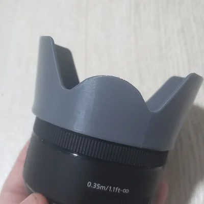 Loa che nắng in 3D cho ống kính Canon EF 50mm 1:1.8 STM hiệu quả