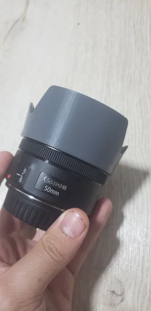 Loa che nắng in 3D cho ống kính Canon EF 50mm 1:1.8 STM hiệu quả - Image 3