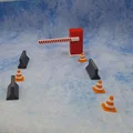 Bộ Mô Hình Chốt Kiểm Soát (Checkpoint Mini Set) - Thumbnail 2