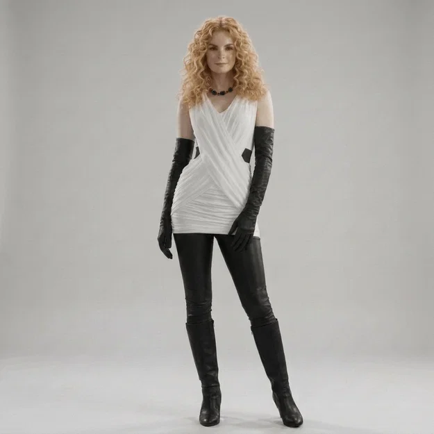 Mô hình 3D Goldie (Jaime King) từ phim Sin City 2005 - Image 1