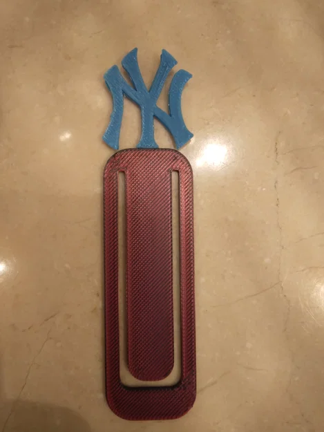 Thẻ đánh dấu trang (Bookmark) New York Yankees - Image 1