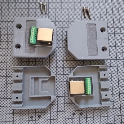 Vỏ Case cho RJ45 Ethernet Breakout Board (4 dây cảm biến 2 chân qua cổng RJ45)