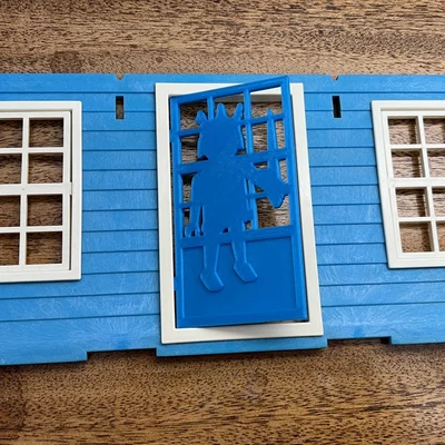 Cánh cửa hình Vua cho nhà Playmobil Western