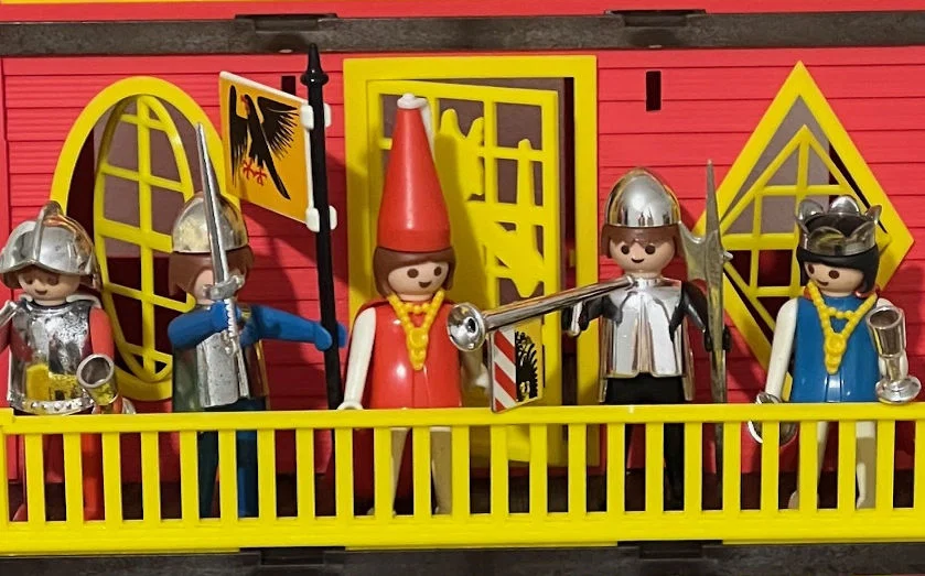 Cánh cửa hình Vua cho nhà Playmobil Western - Image 3