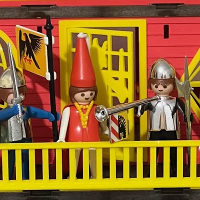 Cánh cửa hình Vua cho nhà Playmobil Western