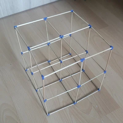 Khối leo trèo cho chuột (Giàn giáo) + file CAD