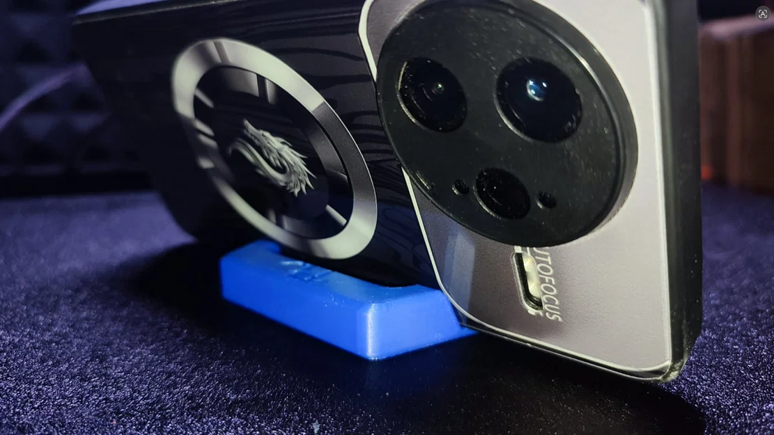 Đế giữ điện thoại để bàn đơn giản in 3D tiện lợi - Image 4