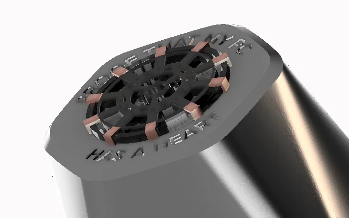 Nắp đậy pump tản nhiệt Cooler Master Elite Liquid phong cách Iron Man Arc Reactor - Image 2