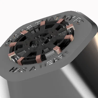 Nắp đậy pump tản nhiệt Cooler Master Elite Liquid phong cách Iron Man Arc Reactor