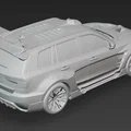 Mô hình Batmobile Volvo XC 90 3D độc đáo cho người sưu tầm - Thumbnail 3