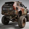 Mô hình xe Volvo XC90 phong cách Mad Max (STL 3D Print) - Thumbnail 1