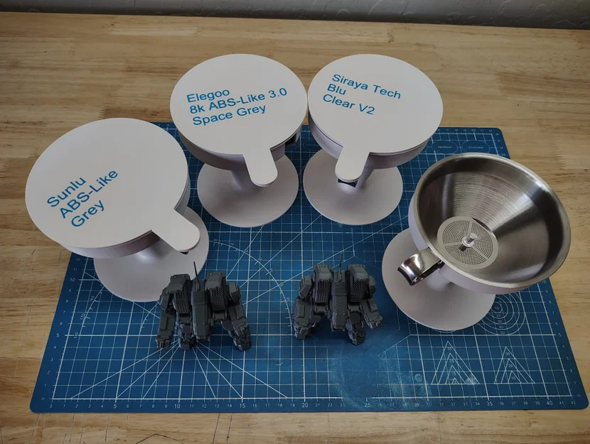Chân đế kèm nắp đậy cho phễu lọc Resin - Image 1