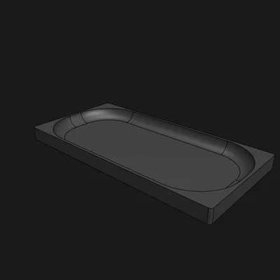 Khay Đựng Đồ Để Bàn Tối Giản (Desk Tray) - Mẫu In 3D Đẹp