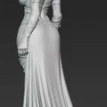 Mô hình 3D nhân vật nữ chiến binh quý phái (Beautiful Woman 1) - Thumbnail 3