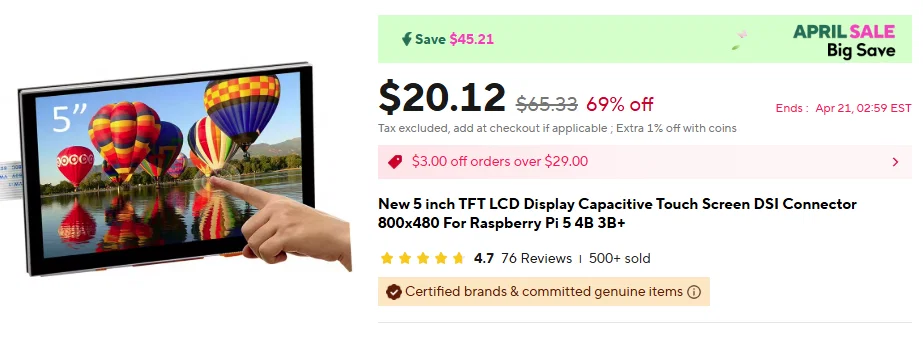Ngàm gắn màn hình DSI cho Creality K1 - Image 2