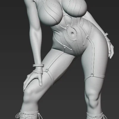 Mô hình nhân vật nữ 3D đẹp mắt (Beautiful Woman 3) cho in Resin