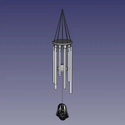 Chuông gió 10 ống (10-Flute Wind Chime)