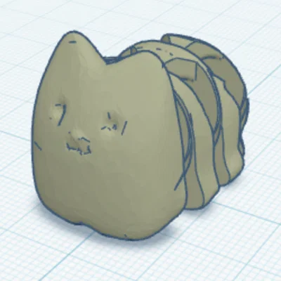 Mô hình Mèo Robot Flexi (Robo-cat Loaf) - Đồ chơi in 3D đáng yêu