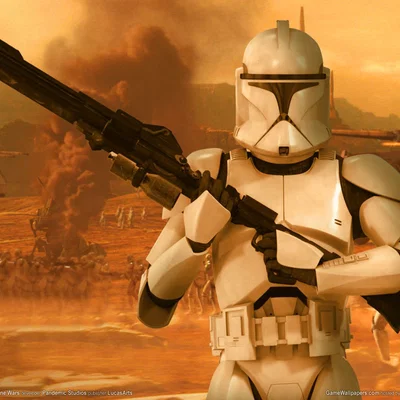 Mô hình 3D Clone Trooper Star Wars cực đẹp cho người hâm mộ