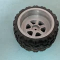 Lõi bánh xe RC 12mm Hex (Tương thích 1/18 DeeRC 300E) - Thumbnail 3