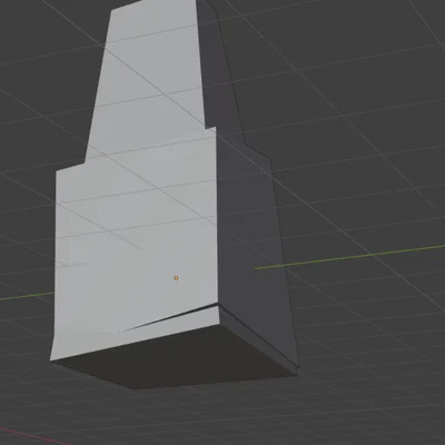 Mô hình 3D chai nước hình khối vuông độc đáo - File STL cho máy in 3D