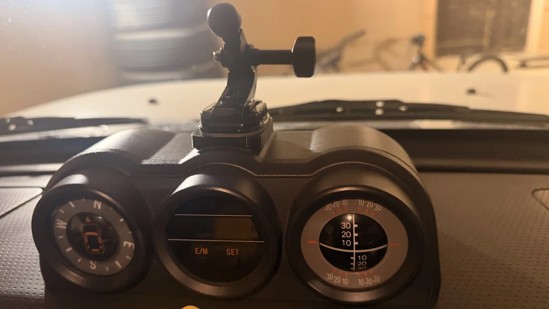 Miếng đệm chuyển đổi mặt phẳng sang mặt lõm cho cụm đồng hồ Toyota FJ Cruiser - Image 4