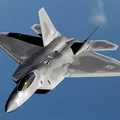 Mô hình 3D máy bay chiến đấu F-22 - Thumbnail 2