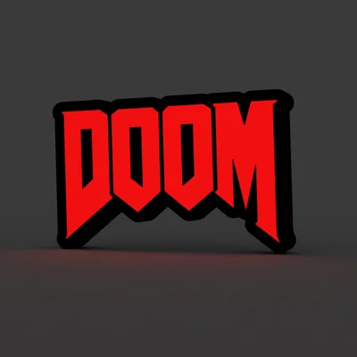 Đèn LED Lightbox Doom