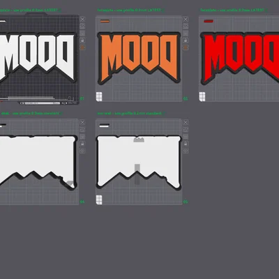 Đèn LED Lightbox Doom