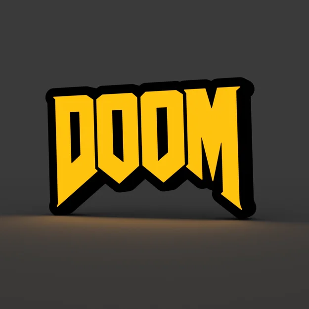 Đèn LED Lightbox Doom - Image 4