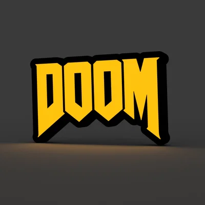 Đèn LED Lightbox Doom