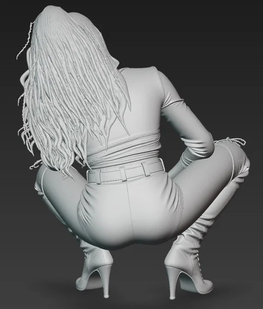 Mô hình 3D nhân vật nữ xinh đẹp tỷ lệ 1:24 - Image 3