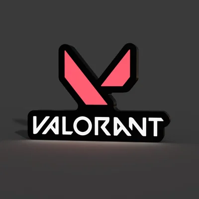 Đèn LED Lightbox Valorant