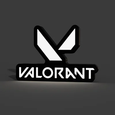 Đèn LED Lightbox Valorant