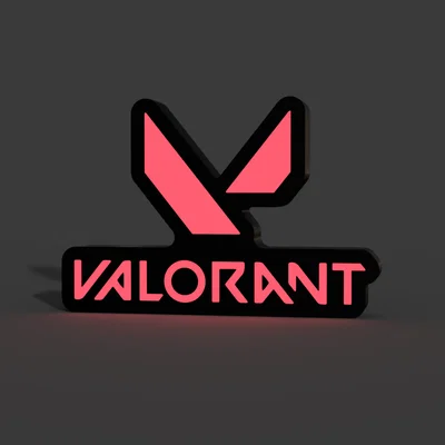 Đèn LED Lightbox Valorant