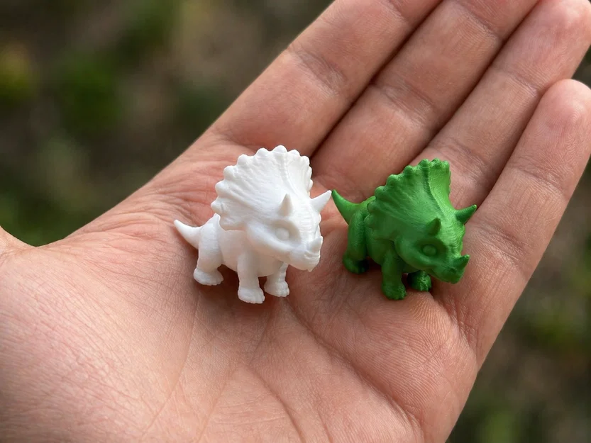 Cute Triceratops Mini – Mô hình Khủng long nhỏ đáng yêu - Image 1