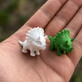 Cute Triceratops Mini – Mô hình Khủng long nhỏ đáng yêu - Thumbnail 1