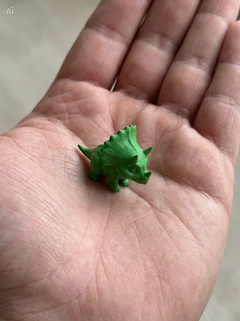 Cute Triceratops Mini – Mô hình Khủng long nhỏ đáng yêu - Image 3