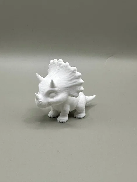 Cute Triceratops Mini – Mô hình Khủng long nhỏ đáng yêu - Image 4