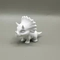 Cute Triceratops Mini – Mô hình Khủng long nhỏ đáng yêu - Thumbnail 4