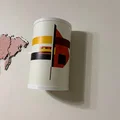 Đèn treo tường trang trí kiêm khung giữ tranh A4 độc đáo - Thumbnail 3