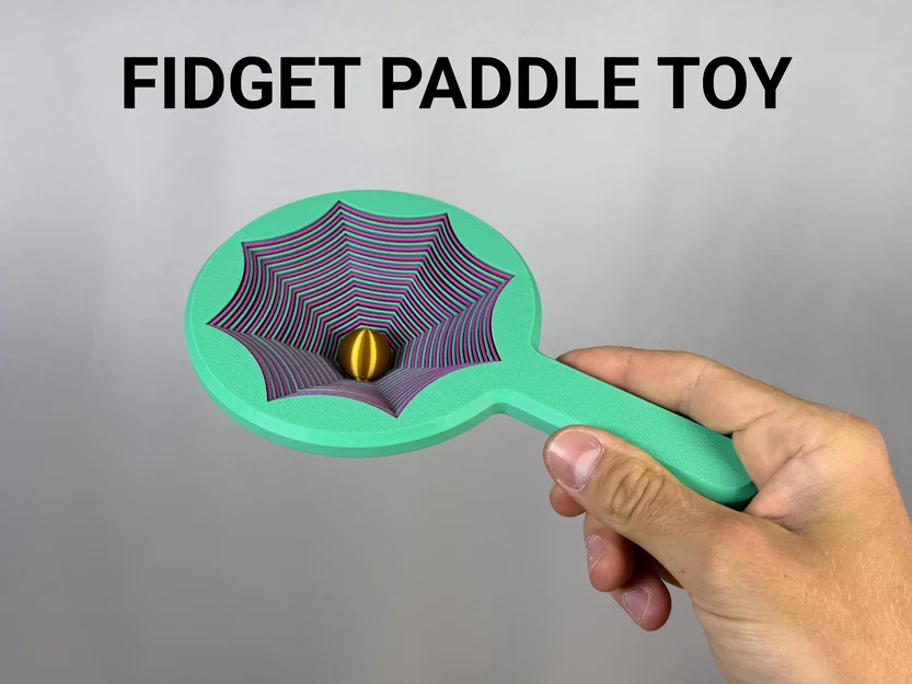 Đồ chơi Fidget Mái chèo Ngôi sao (Star Fidget Paddle Toy) - Image 1
