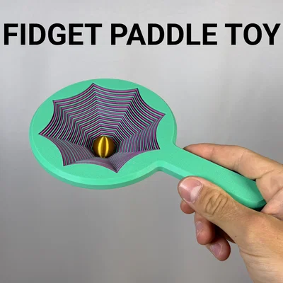 Đồ chơi Fidget Mái chèo Ngôi sao (Star Fidget Paddle Toy)