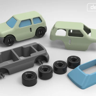 Gro Rover - Đồ chơi lắp ráp 3D thông minh cho bé