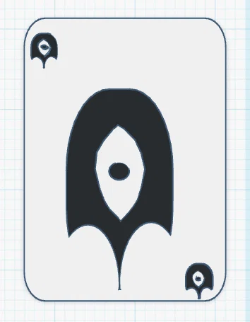 Mô hình thẻ bài Omori (Omori Playing Card) in 3D độc đáo - Image 1