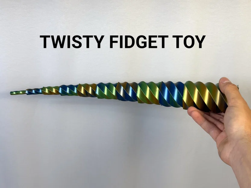 Đồ chơi fidget lục giác xoắn (Hexagon Twisty Fidget Toy) - Image 1