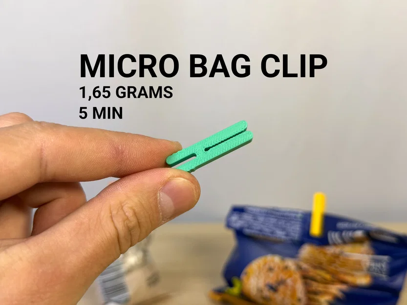 Kẹp Túi Mini (Micro Bag Clip) - Image 1